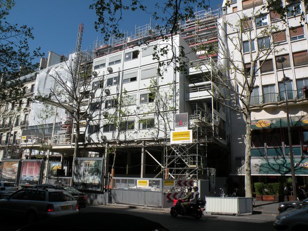  chantier 16, boulevard Montmartre